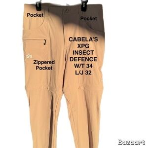 CABELA’S, INSECT DEFENCE,SPORTSWEAR,PANTS Unisex